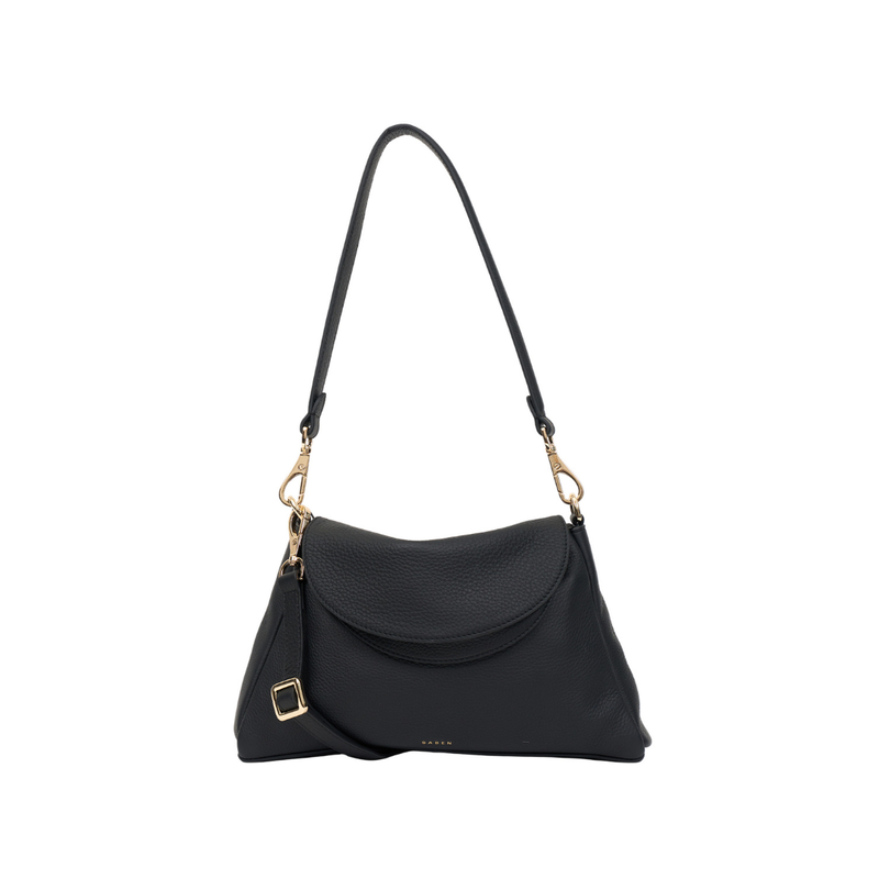 Beckett Shoulder Bag - Black Luxe