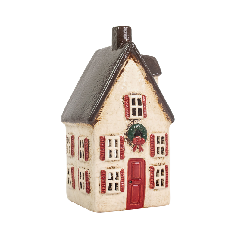 Nordgard Tall Villa with Bow Wreath