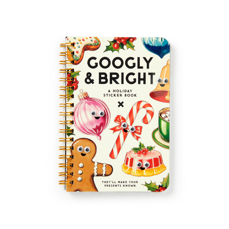 Googly & Bright Holiday Sticker Book
