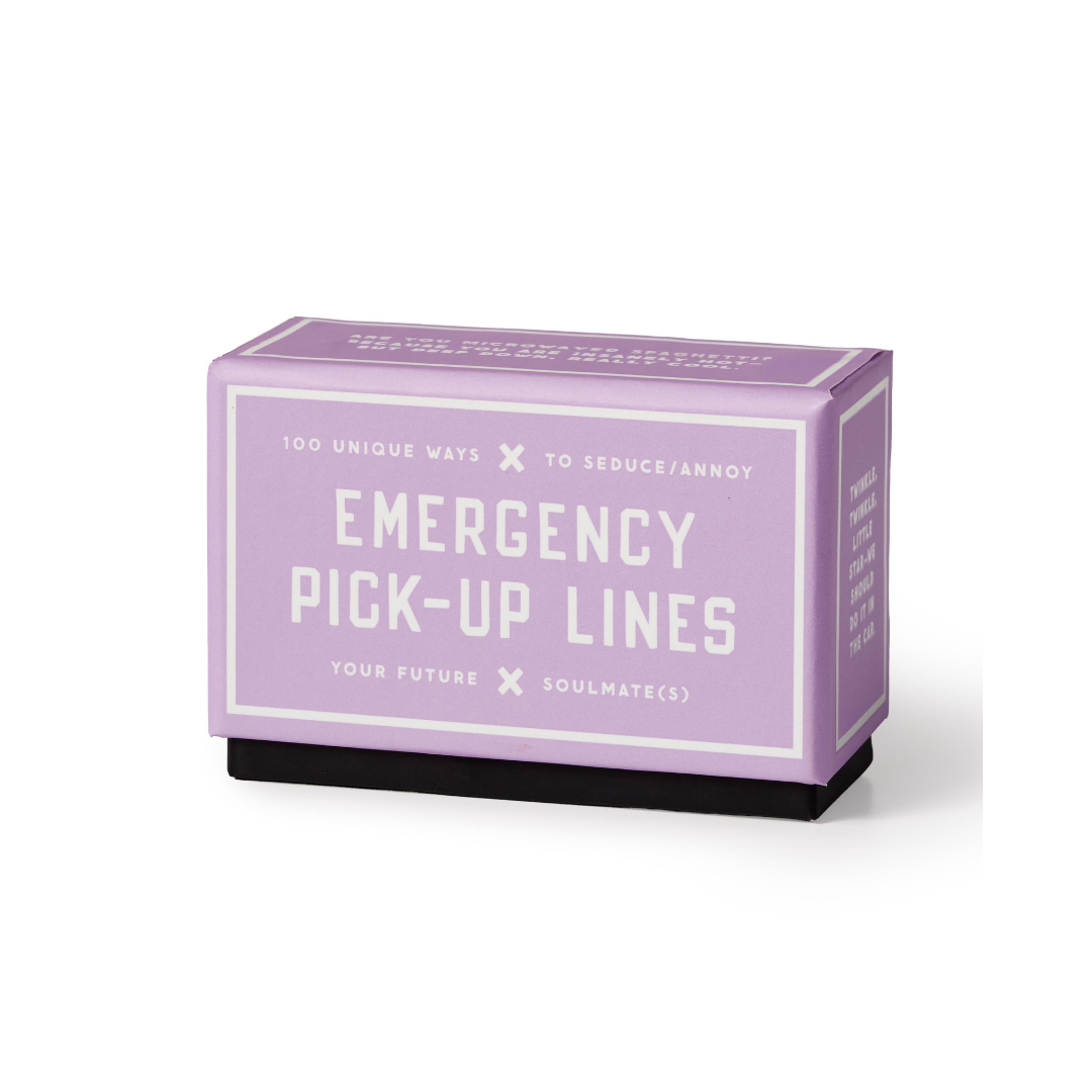 Emergency Pick-up Lines