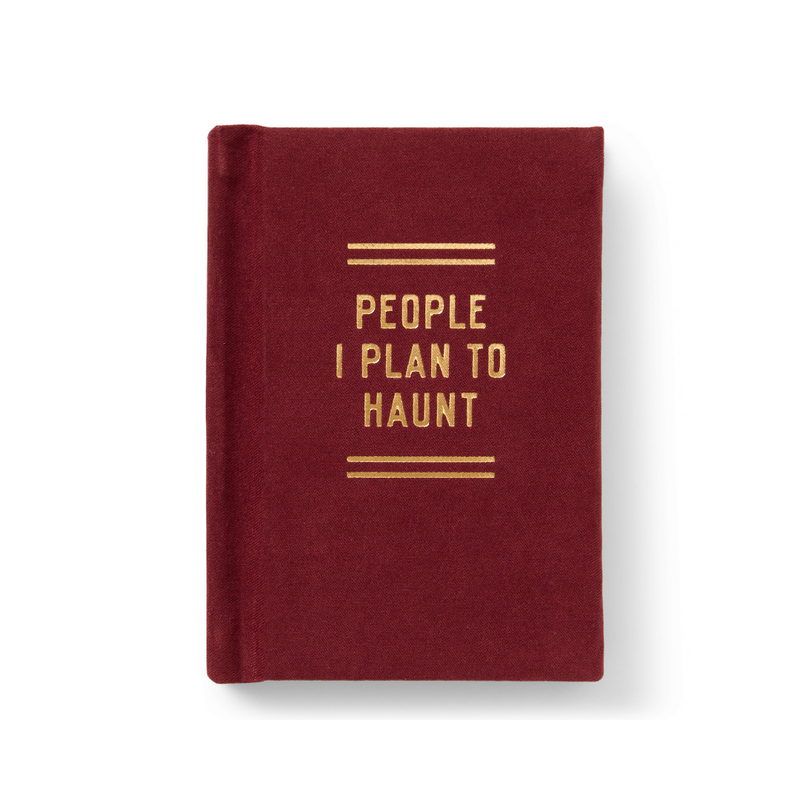 People I Plan To Haunt Tiny Diary