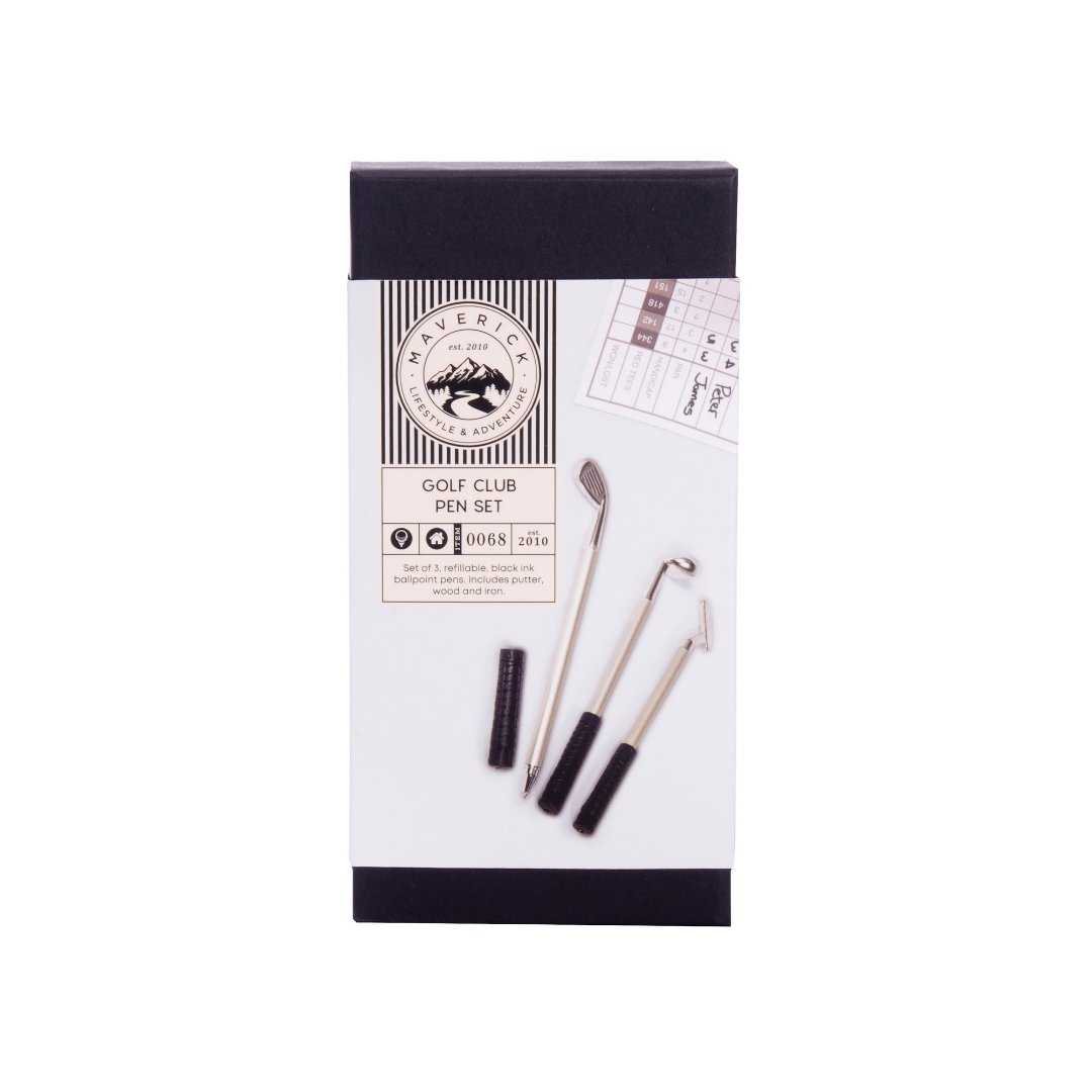 Maverick Golf Club Pen Set