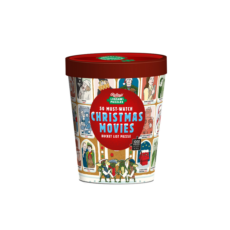 Ridley’s 50 Must-Watch Christmas Movies Bucket List Puzzle