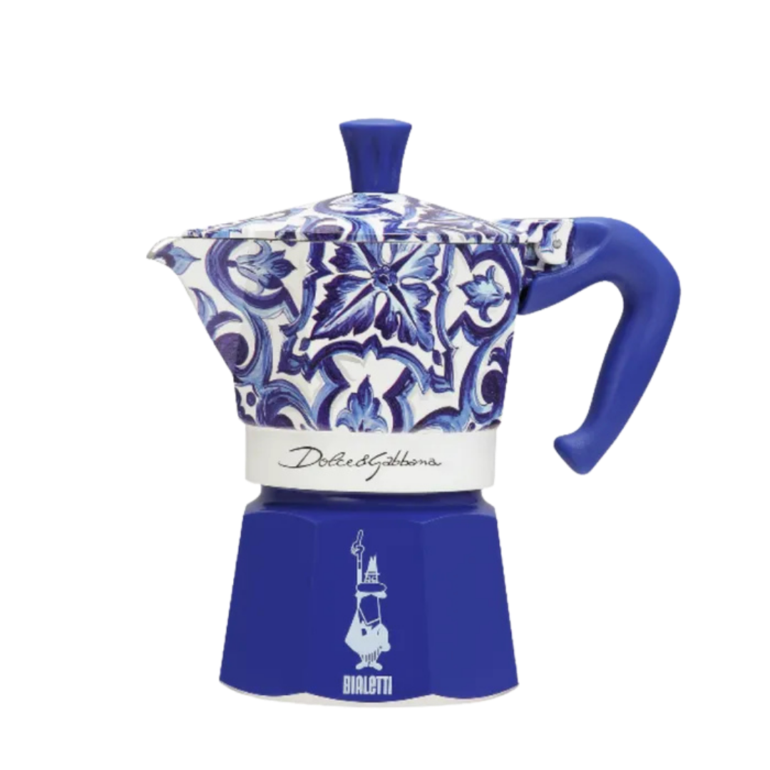 Bialetti Dolce&Gabbana Blu Mediterraneo Moka Express 3 Cup