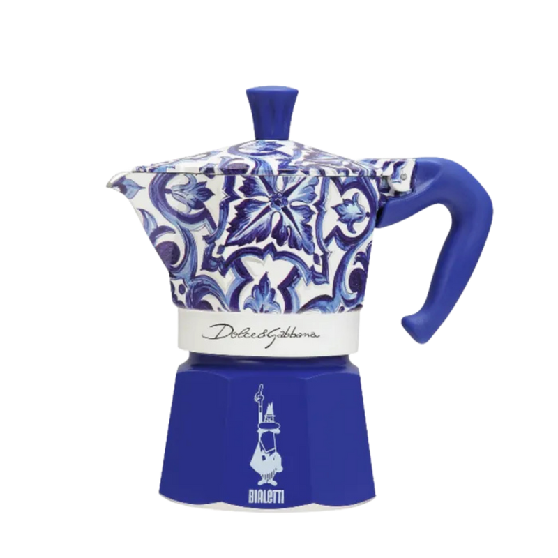 Bialetti Dolce&Gabbana Blu Mediterraneo Moka Express 3 Cup