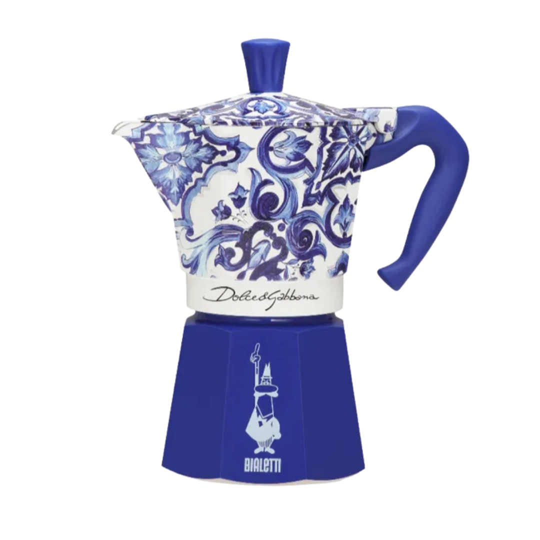 Bialetti Dolce&Gabbana Blu Mediterraneo Moka Express 6 Cup