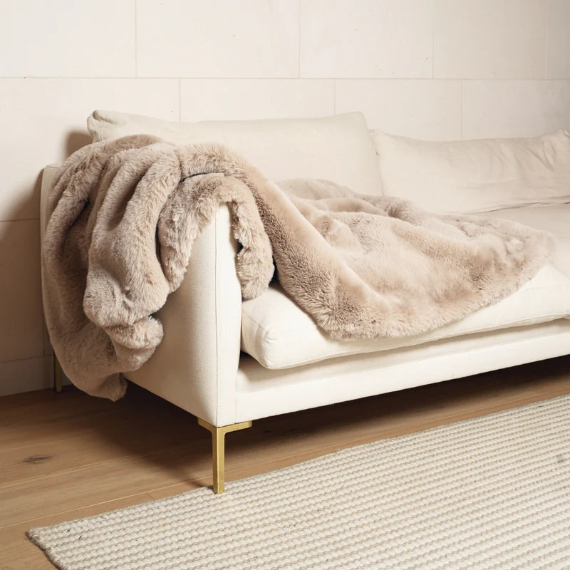 Vegan Fur Throw - Big Bear