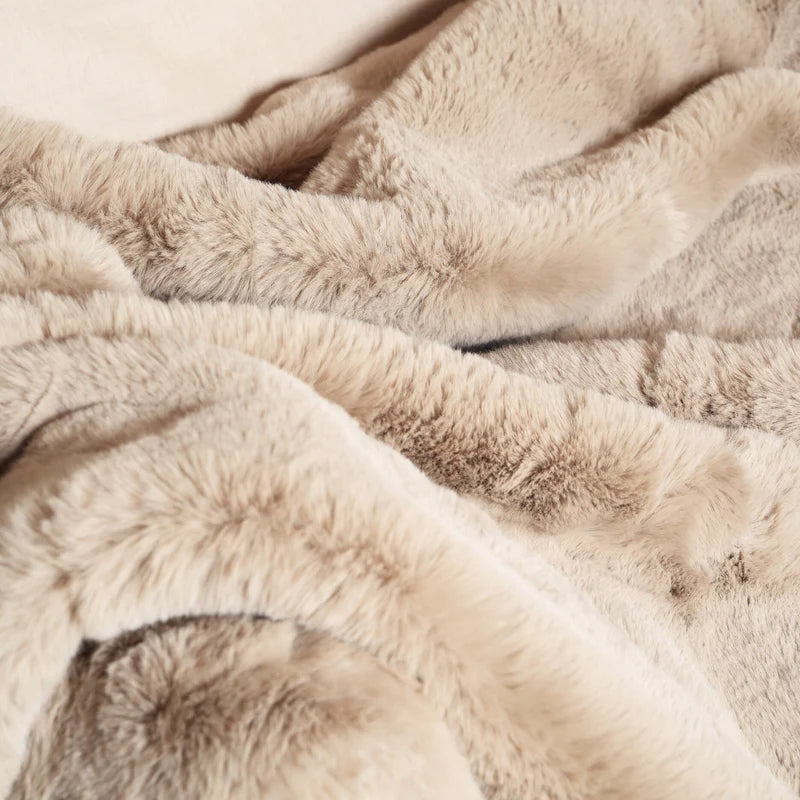 Vegan Fur Throw - Big Bear