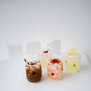 Icon Glass - Set of 4 (Mixed)