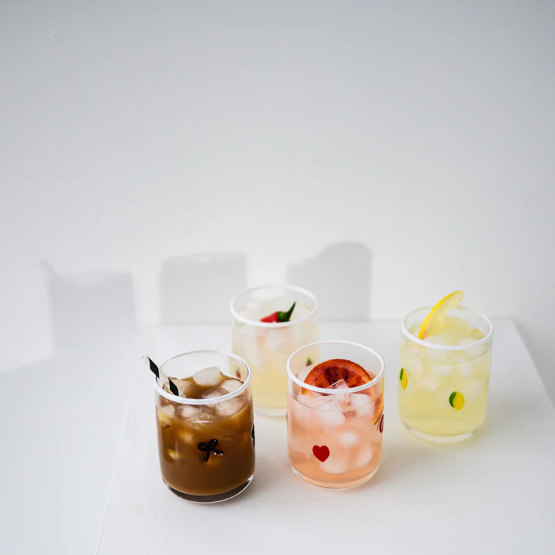 Icon Glass - Set of 4 (Mixed)