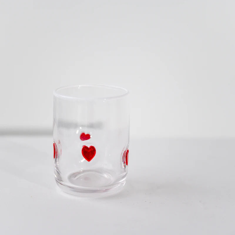 Heart Icon Glass – Set of 4