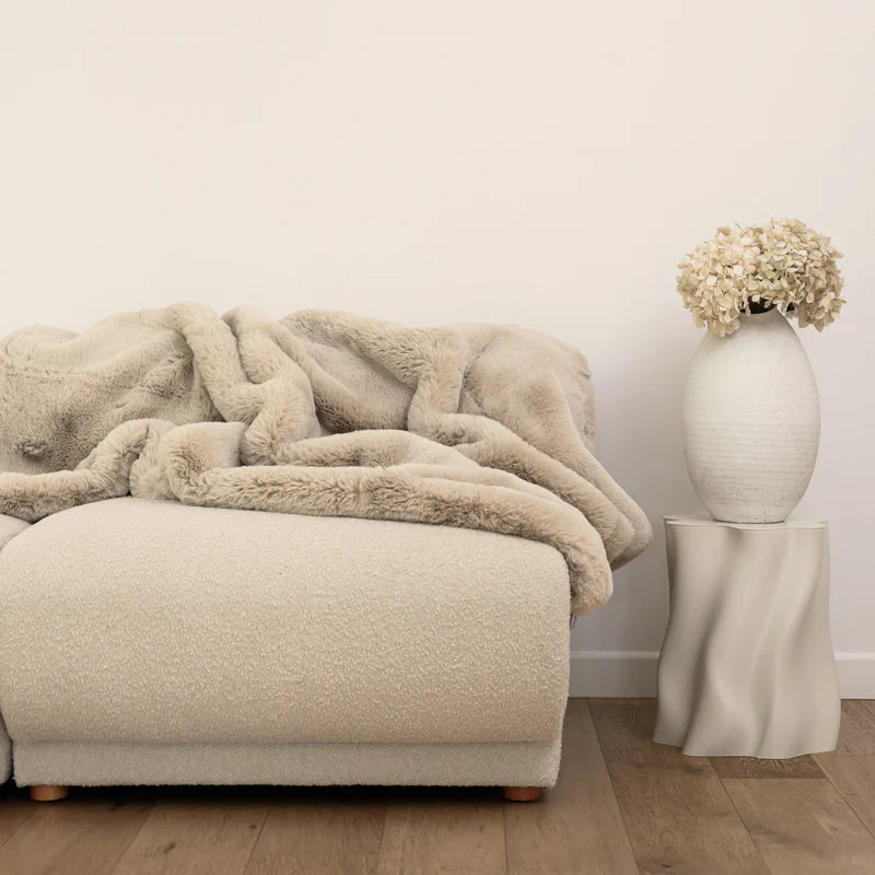 Vegan Fur Throw - Big Bear