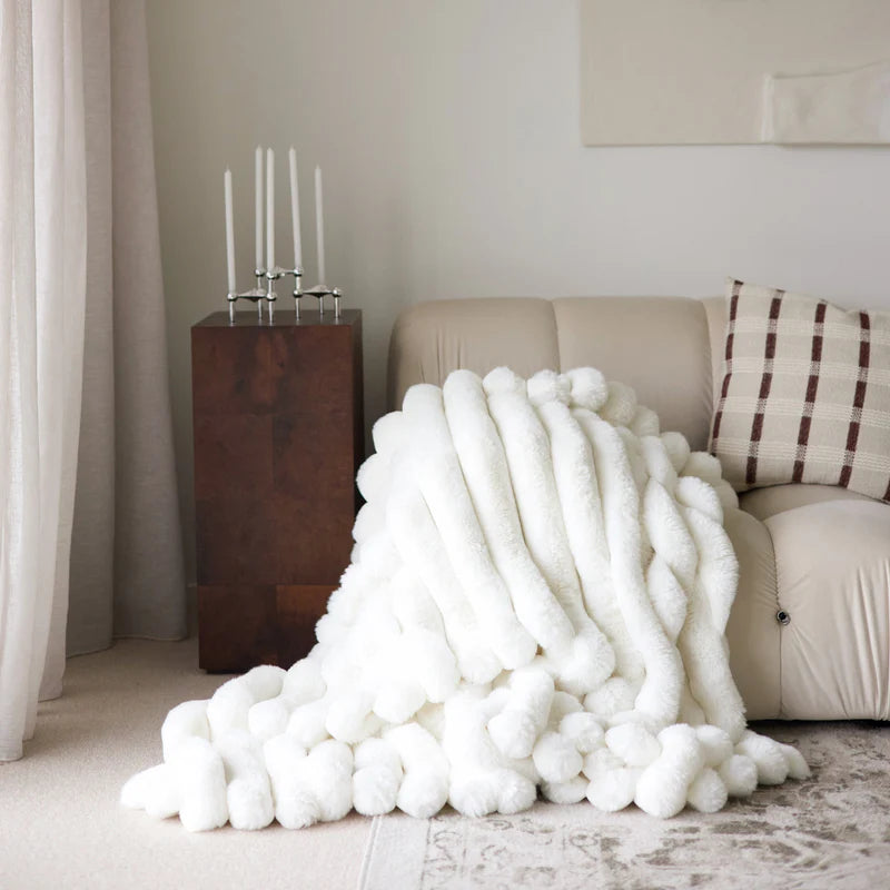 Benni Vegan Fur Throw