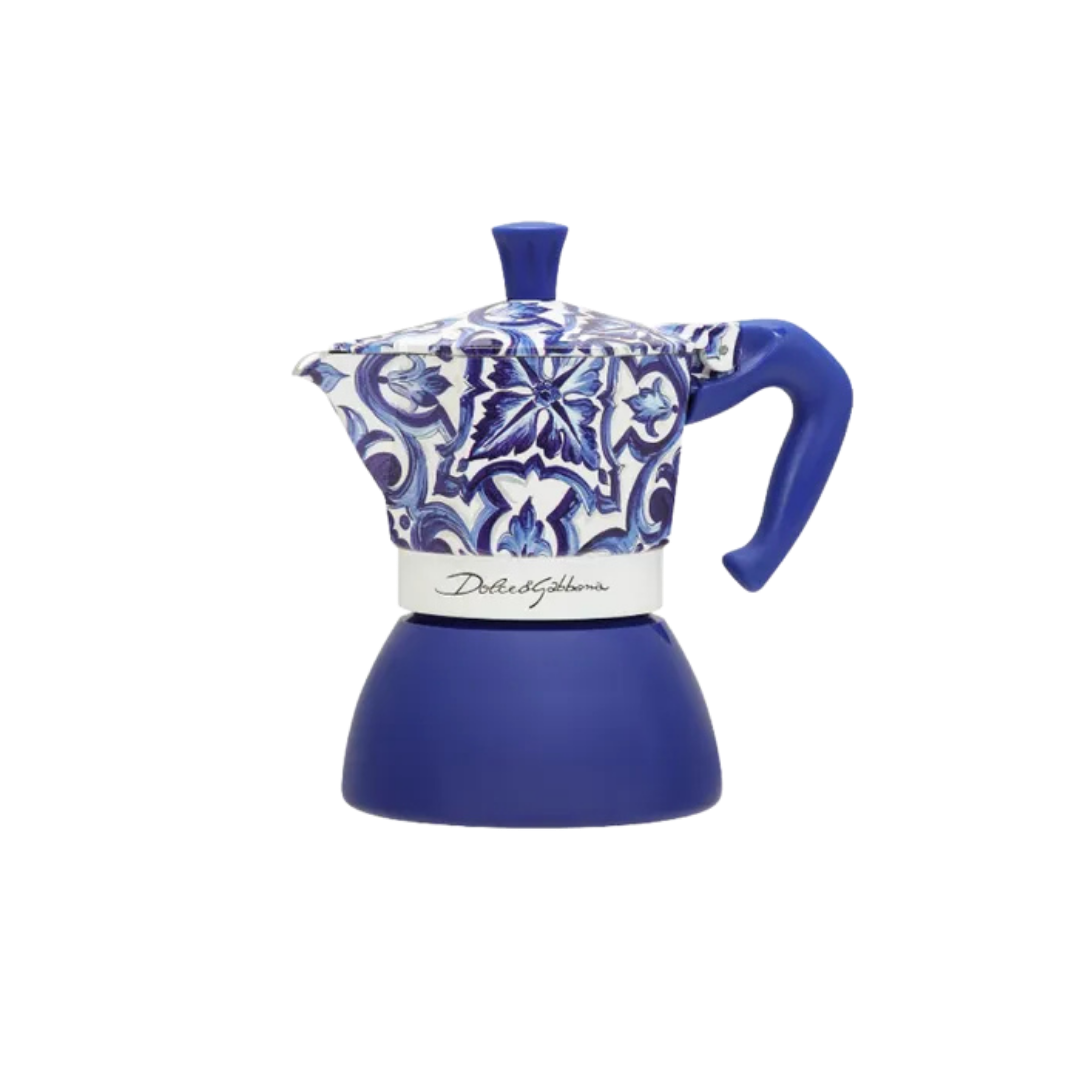 Bialetti Dolce&Gabbana Blu Mediterraneo Moka Induction 4 Cup