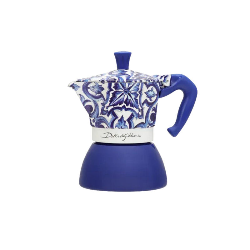Bialetti Dolce&Gabbana Blu Mediterraneo Moka Induction 4 Cup