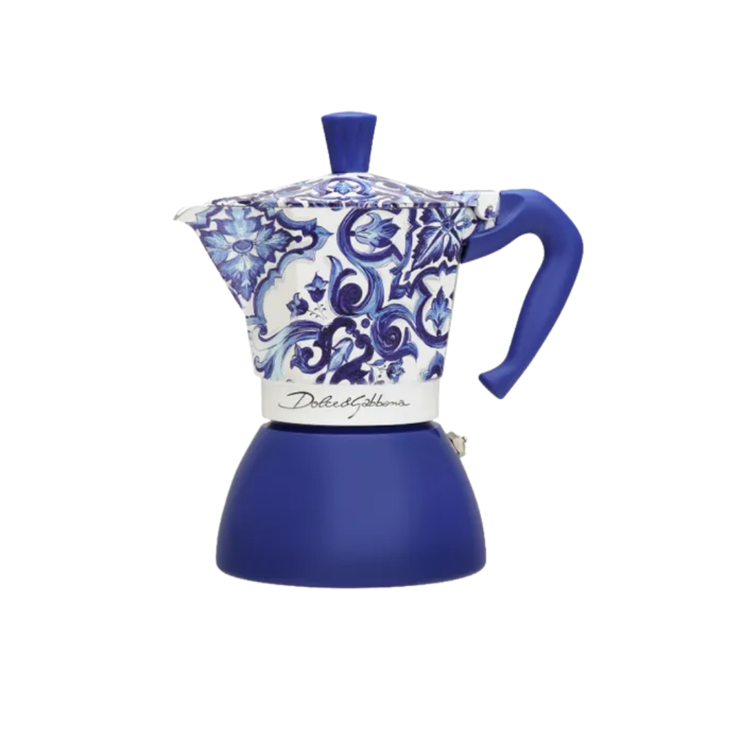 Bialetti Dolce&Gabbana Blu Mediterraneo Moka Induction 6 Cup