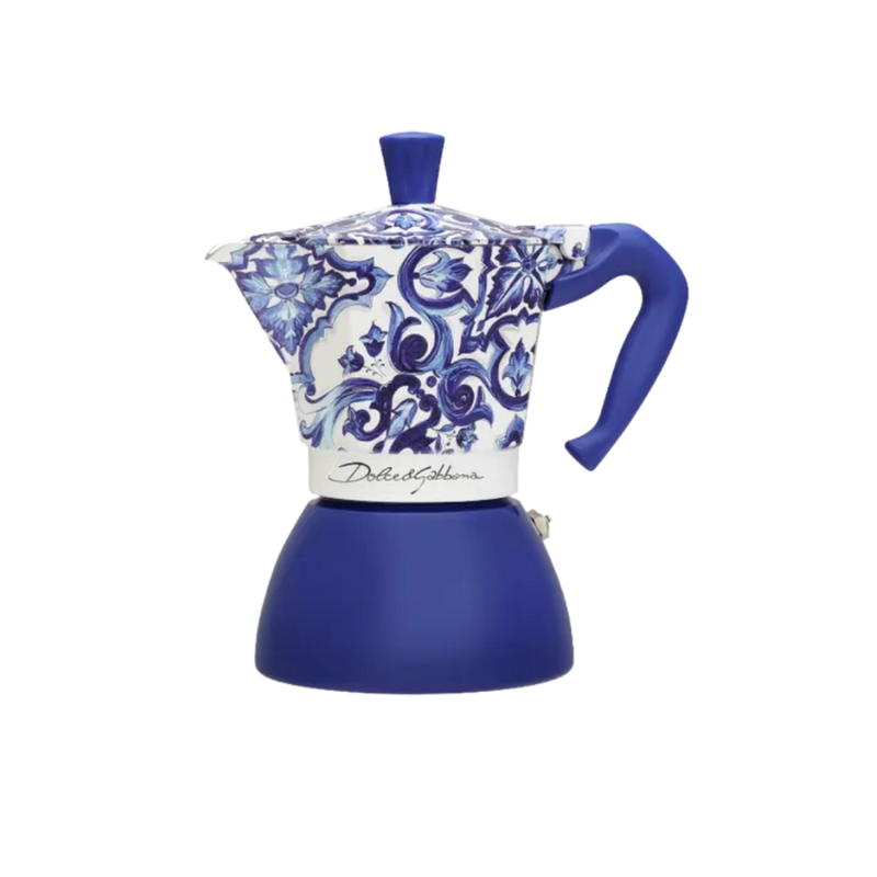 Bialetti Dolce&Gabbana Blu Mediterraneo Moka Induction 6 Cup