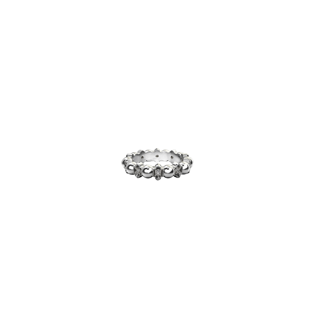 Darkness & Light Ball Chain Ring