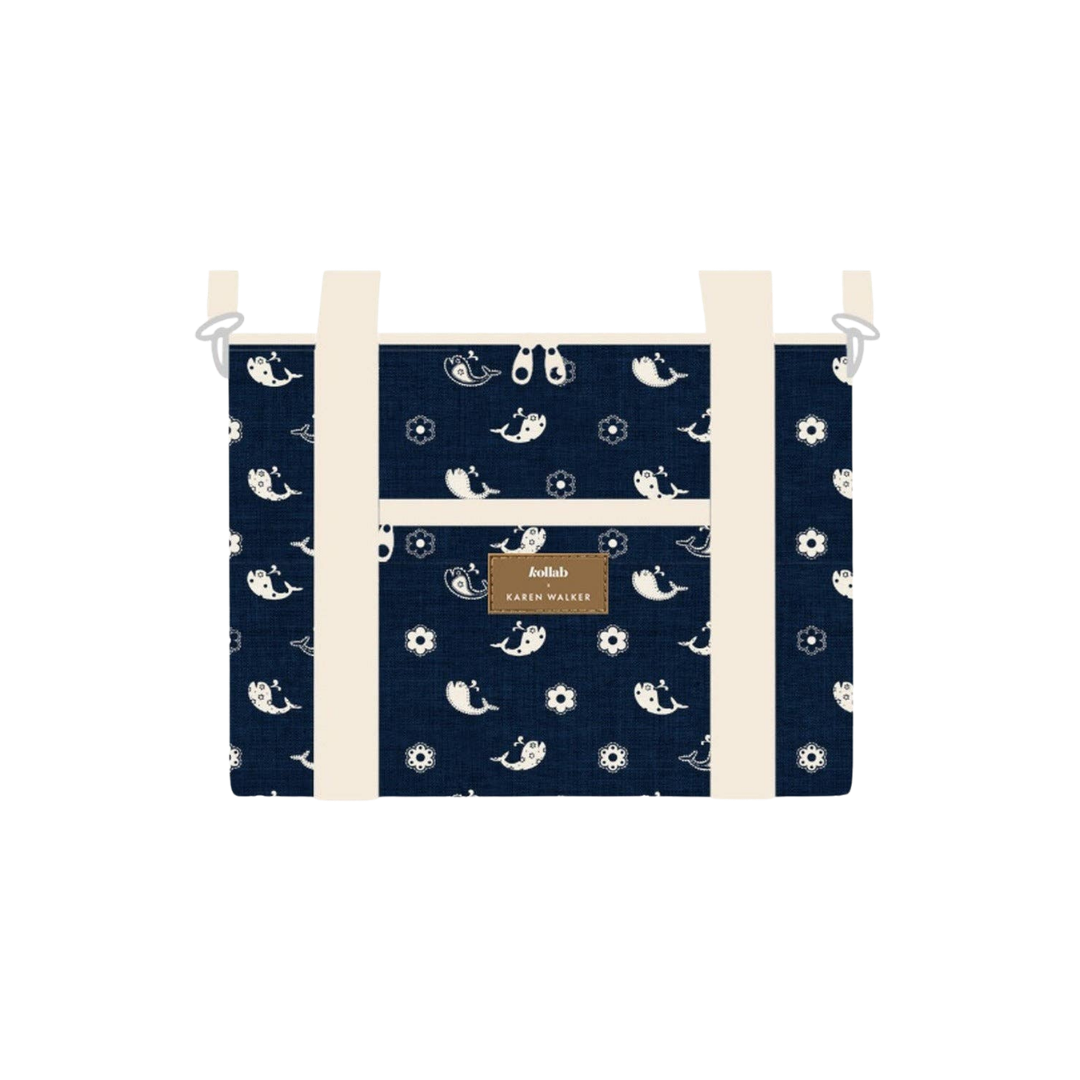 Kollab x Karen Walker Floral Whale Picnic Bag