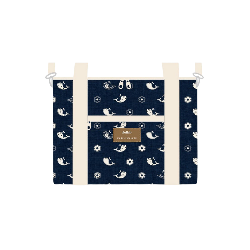 Kollab x Karen Walker Floral Whale Picnic Bag