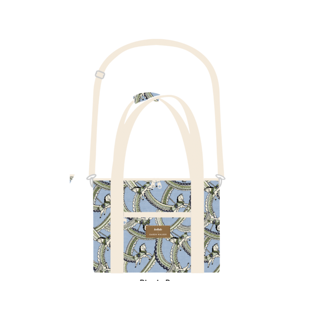 Kollab x Karen Walker Carousel Picnic Bag