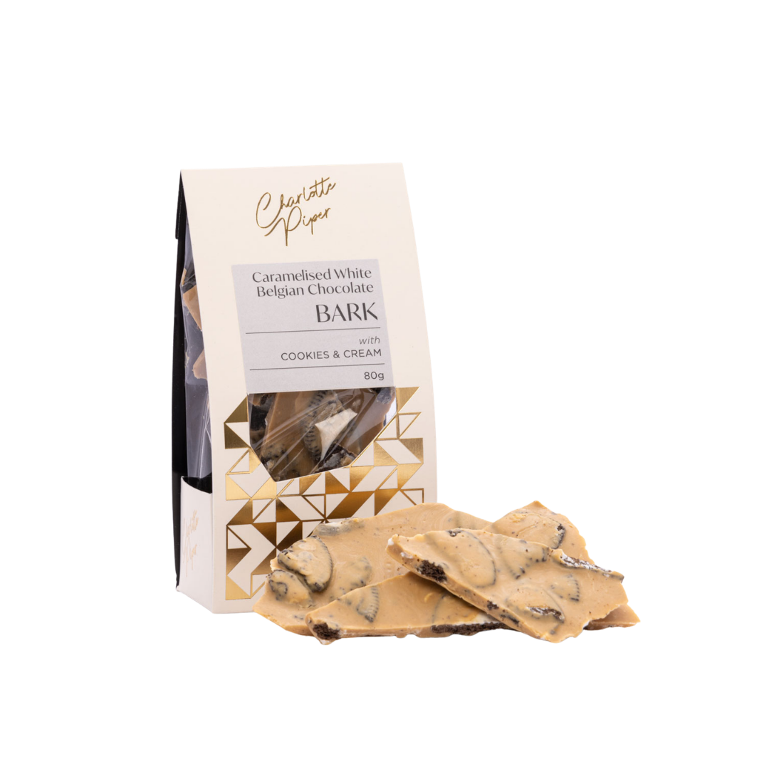 Bark - Cookies & Cream - Caramelised White Chocolate