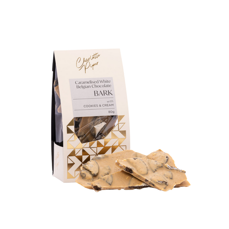 Bark - Cookies & Cream - Caramelised White Chocolate