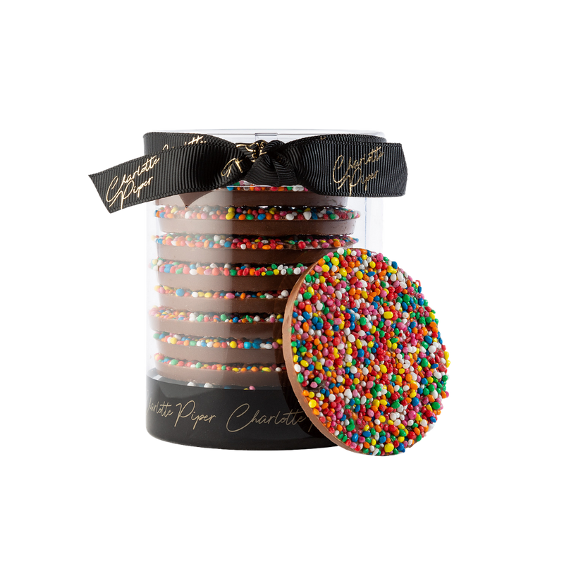 Milk Choc Sprinkle Discs