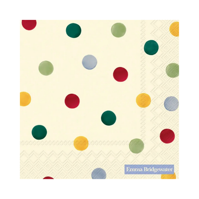 Luncheon Napkin Polka Dot