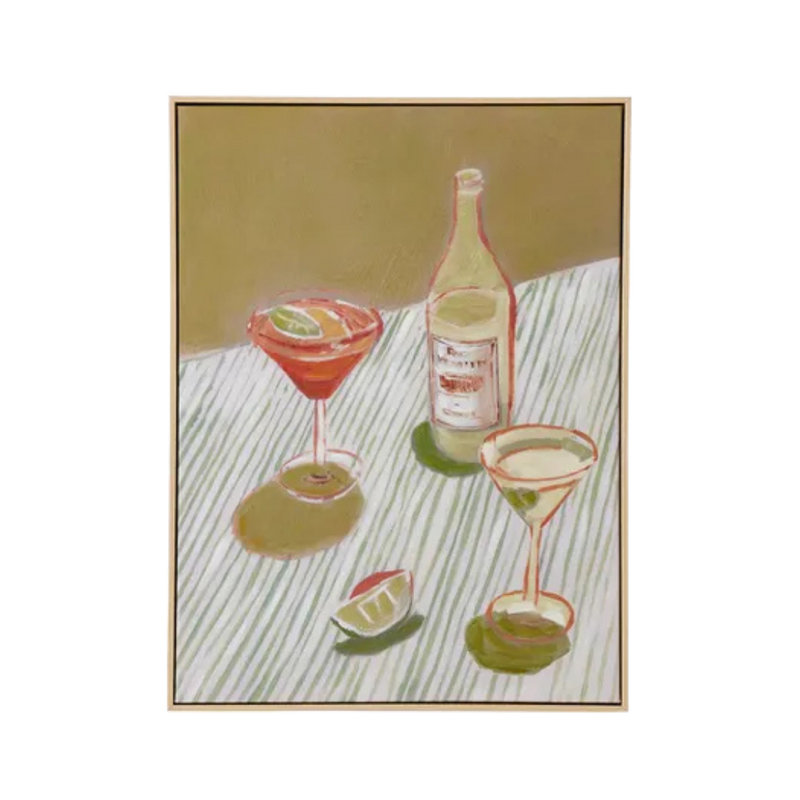 Sante Natural Frame Oil Painting
