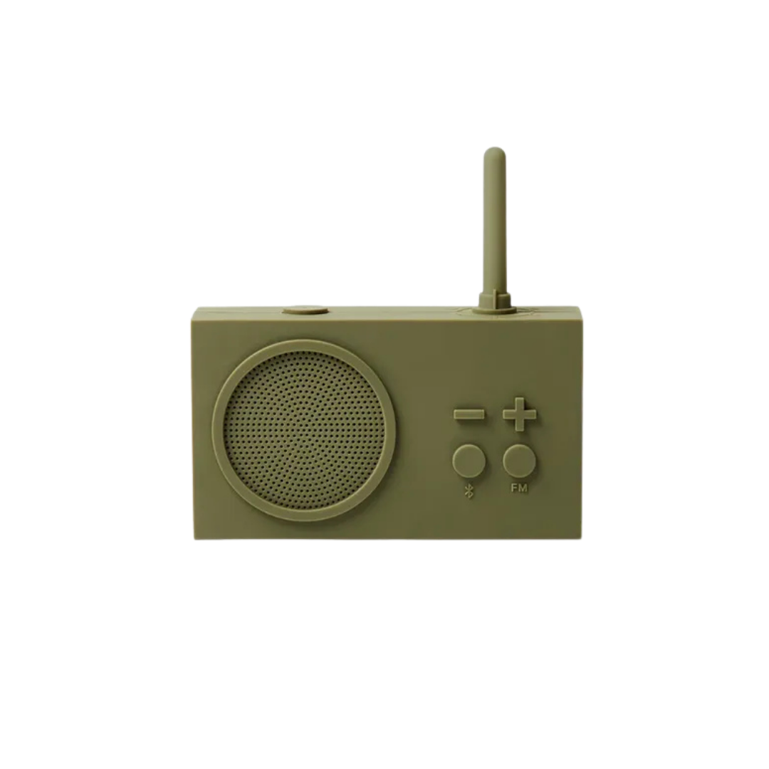 Tykho 3 BT/FM Radio/Spkr - Khaki
