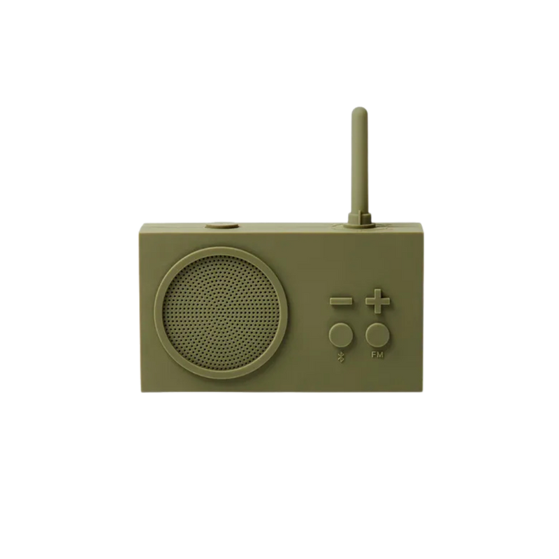 Tykho 3 BT/FM Radio/Spkr - Khaki