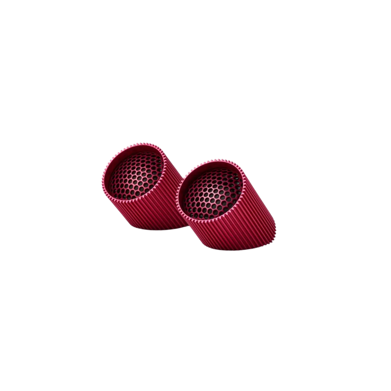 Ray-Set of Magnetic B/T Speakers - Dark Red