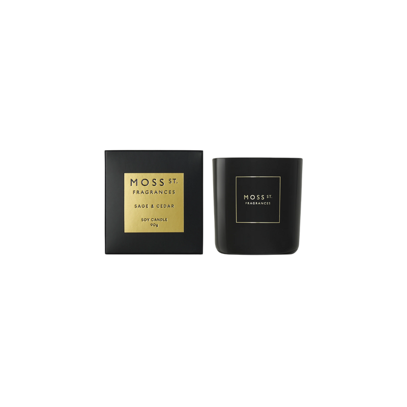 Soy Candle 90g - Sage & Cedar
