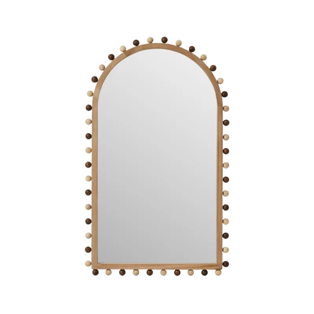 Wilson Wood Mirror Natural/Walnut