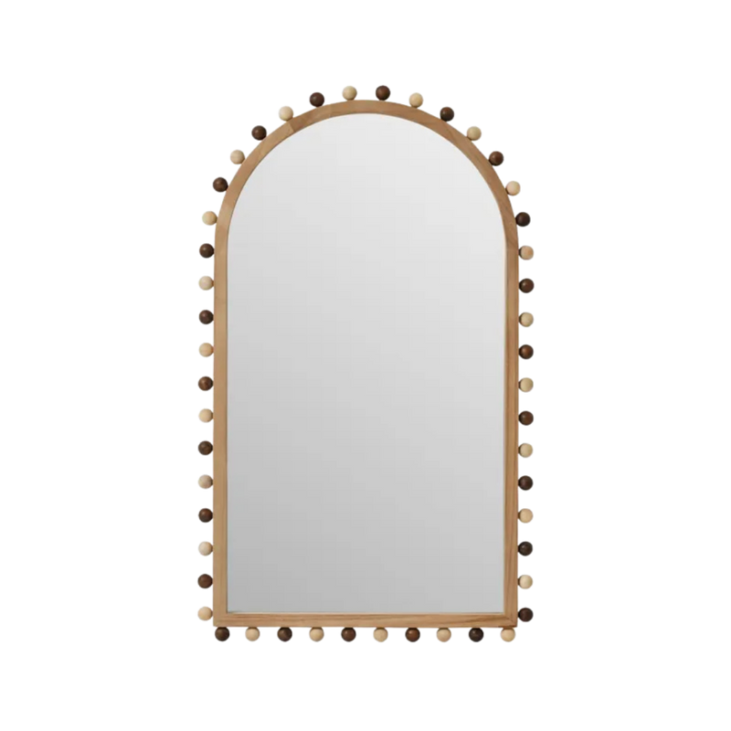 Wilson Wood Mirror Natural/Walnut