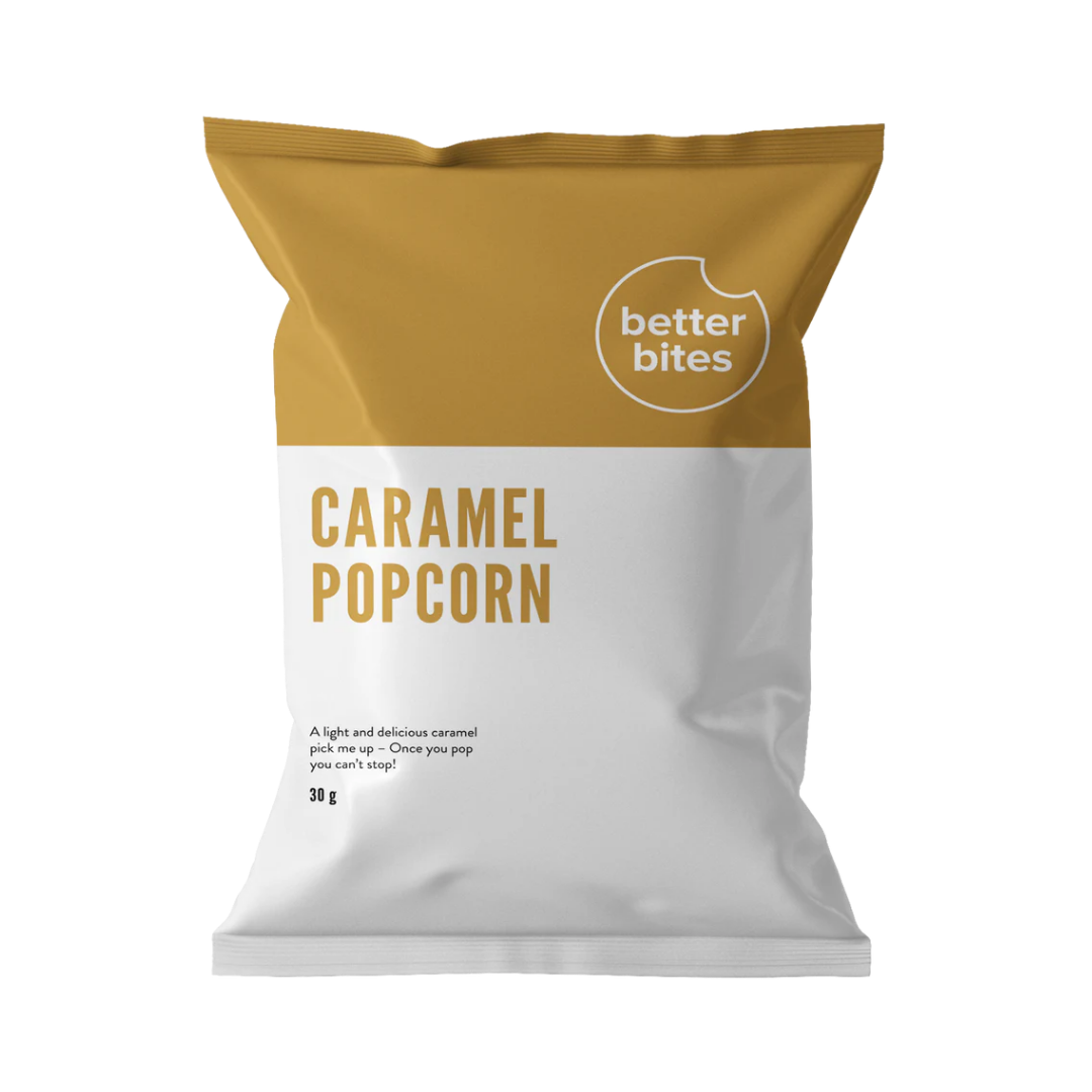Better Bites Caramel Popcorn 30g Gold