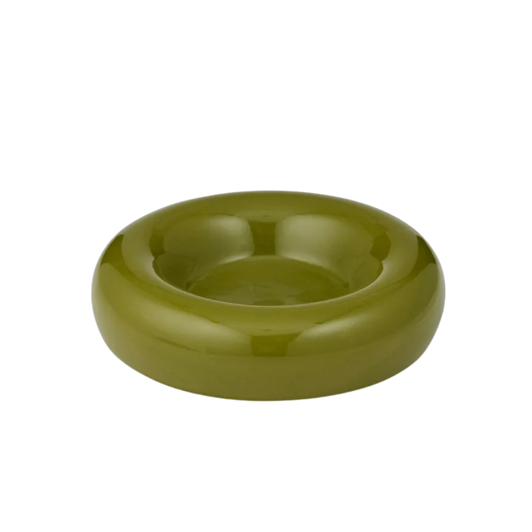 Orb Ceramic Bowl Olive