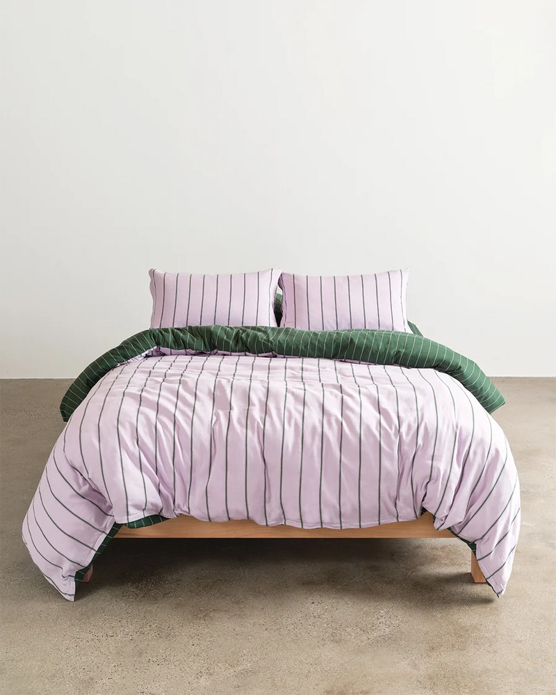 Quilt Cover - Violet / Clover