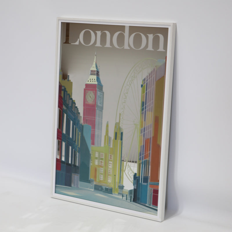 Wall Art Mirror - London