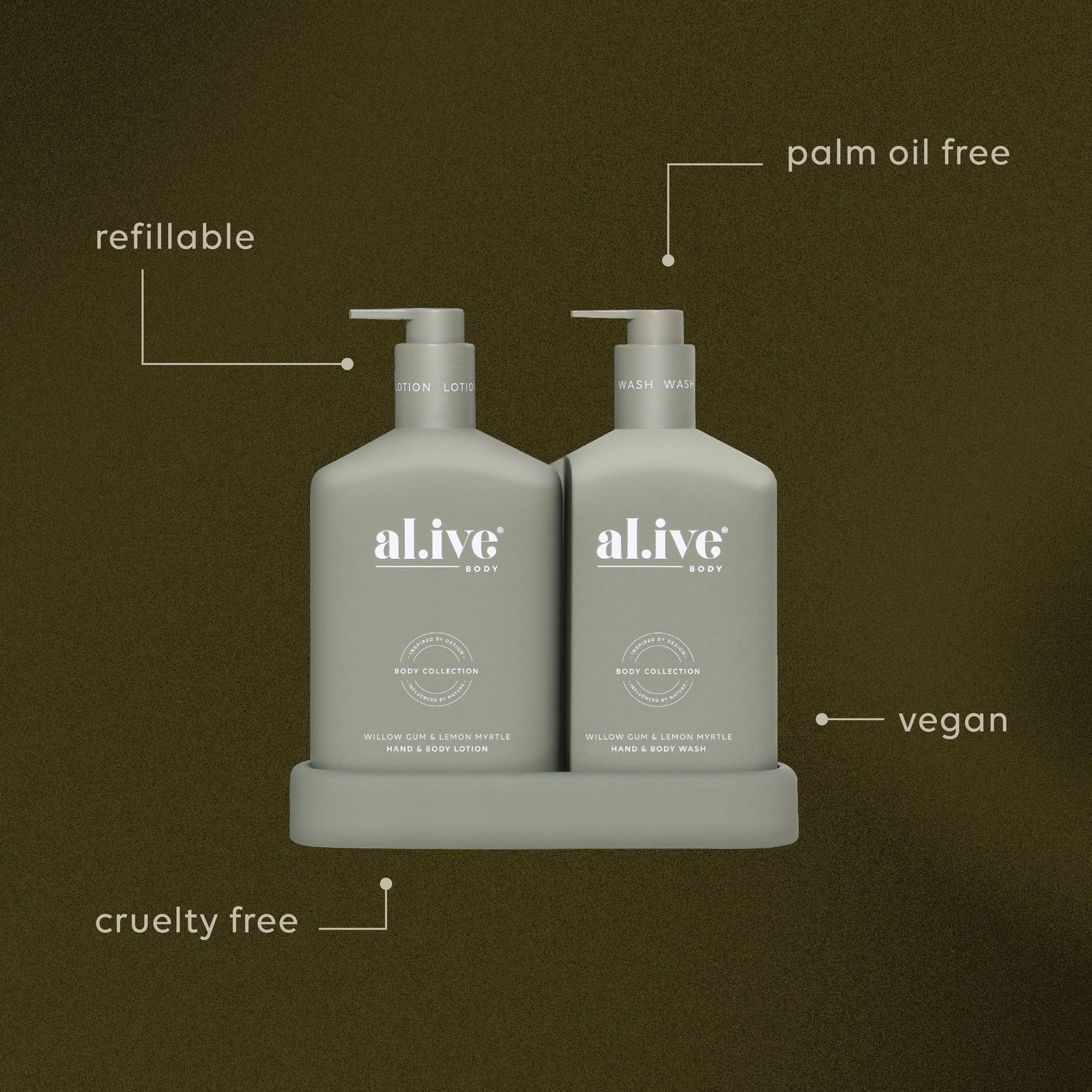 Wash & Lotion Duo - Willow Gum & Lemon Myrtle