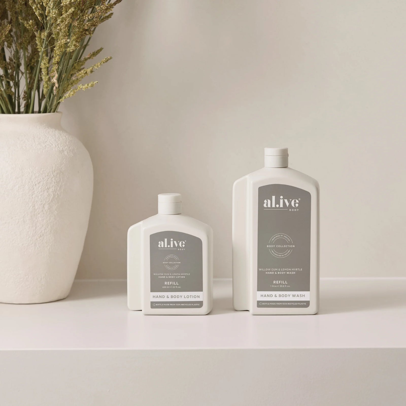 650ml Lotion Refill - Willow Gum & Lemon Myrtle