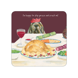 Christmas Coaster - Grace