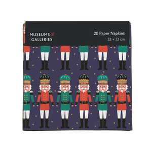 Christmas Paper Napkins - Nutcracker 20 Pkt