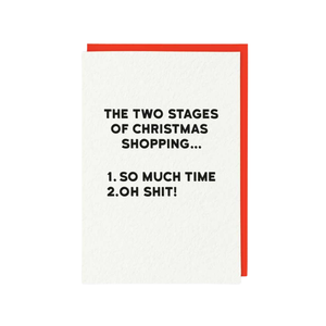 Christmas Card - Christmas Shopping