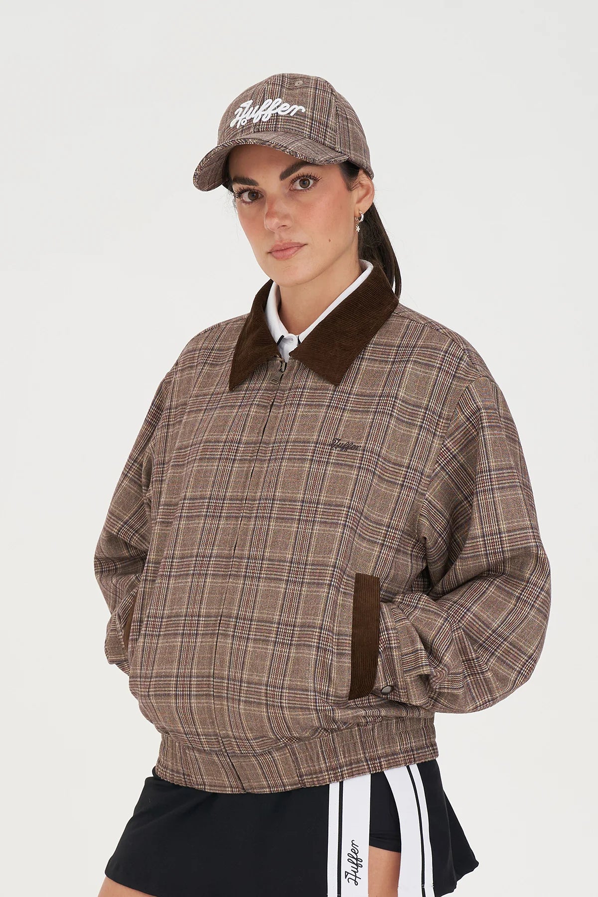 Womens Plaid Clubhouse Jacket