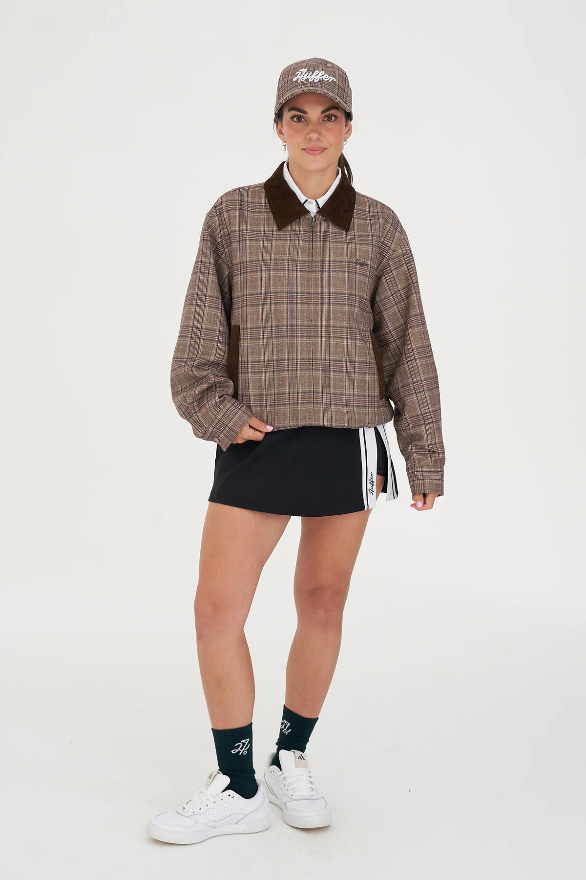 Womens Plaid Clubhouse Jacket