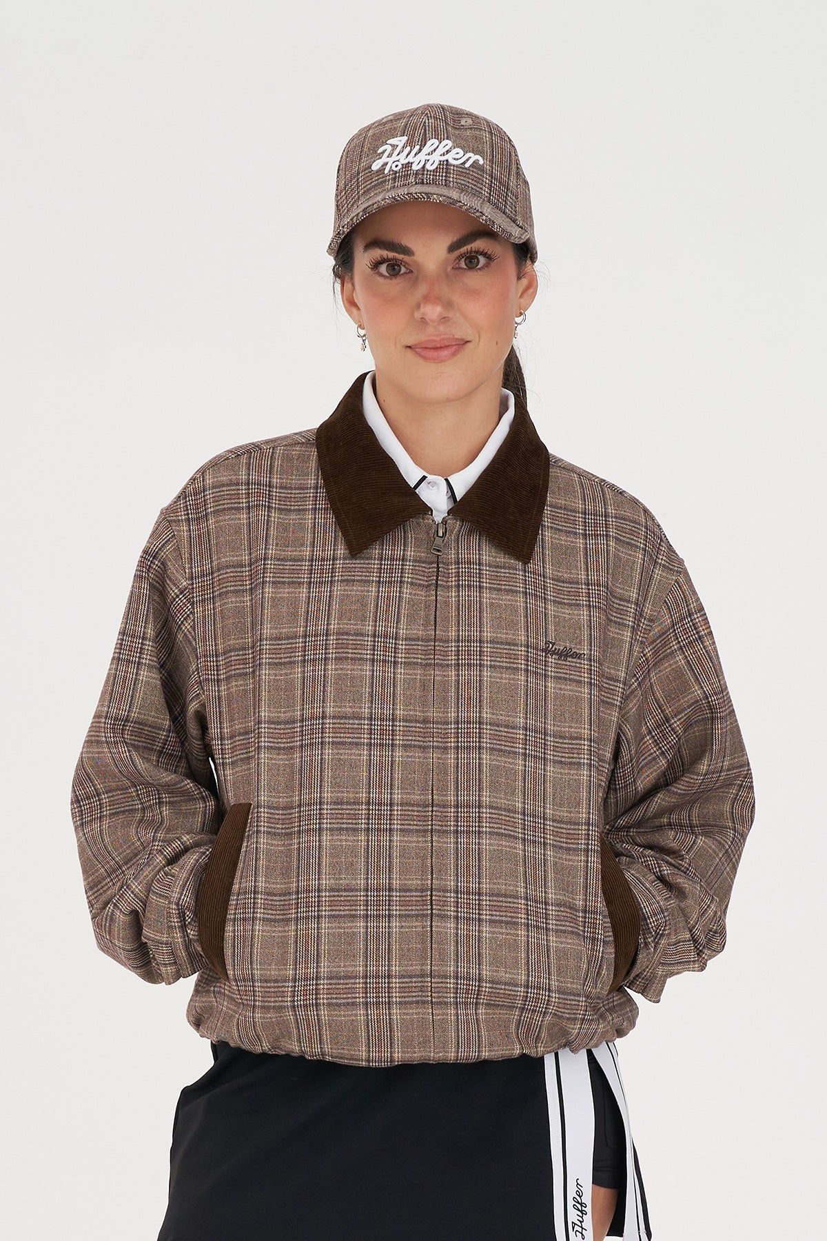 Womens Plaid Clubhouse Jacket