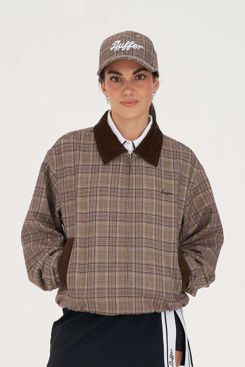 Womens Plaid Clubhouse Jacket