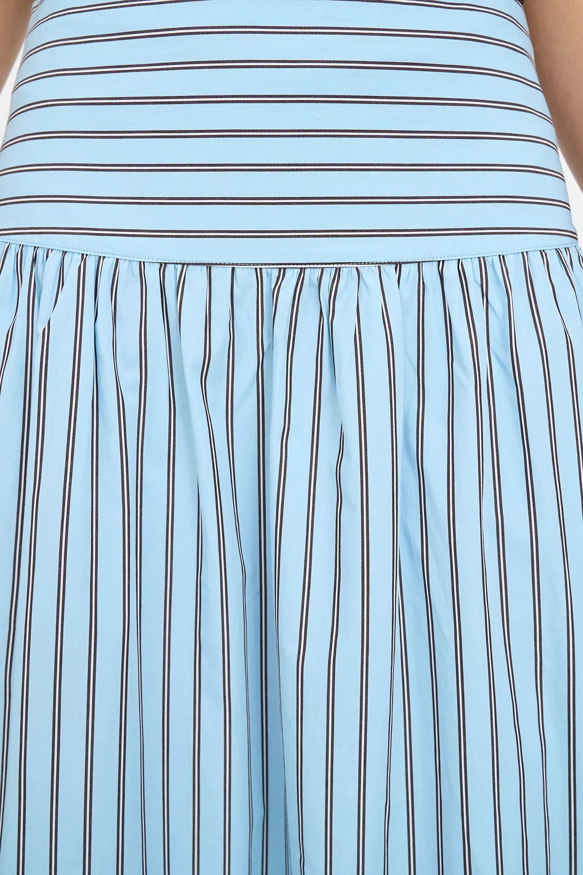 Stripe Ashton Skirt - Bay Blue